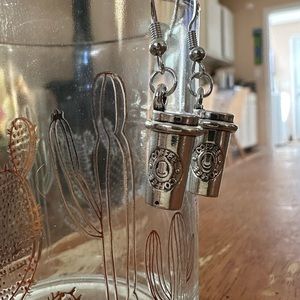 Coffee charm earrings